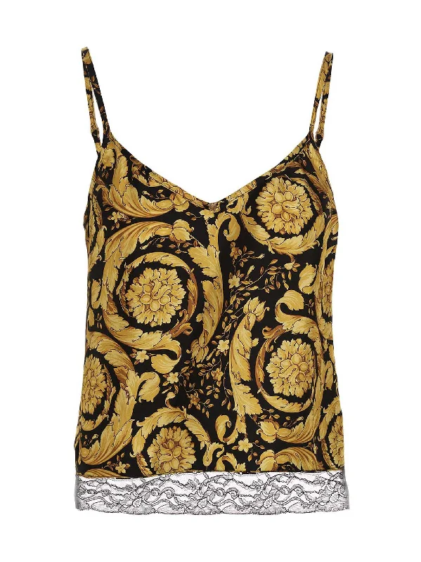 Barocco Tank Top v-neck tank top