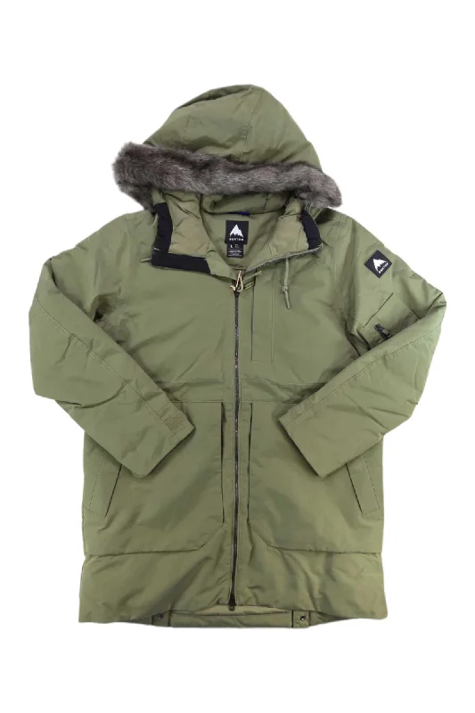 Burton Womens Saxton Parka Full-Zip Thermal Parka