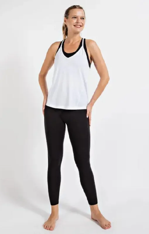 Flow Tank sheer tank top