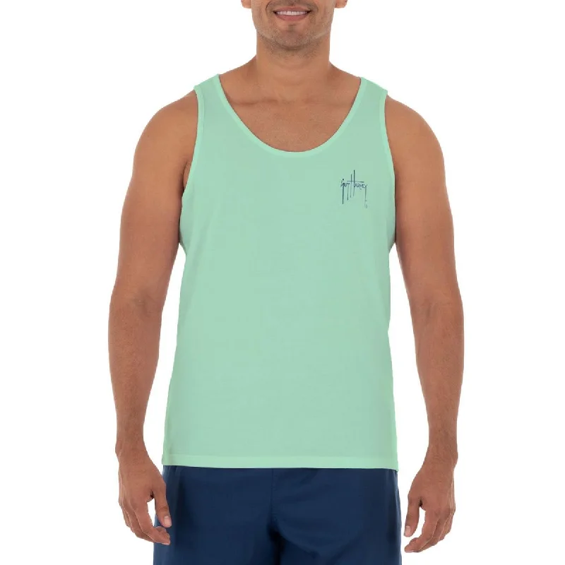 Guy Harvey Mens Cotton Graphic Tank Top activewear tank top