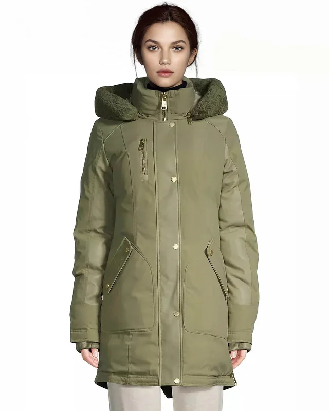 Chelsea Parka Classic Zipper Parka Jacket