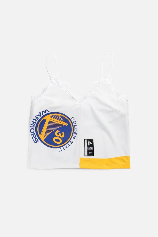 Rework Golden State Warriors NBA Lace Tank - L playful tank top