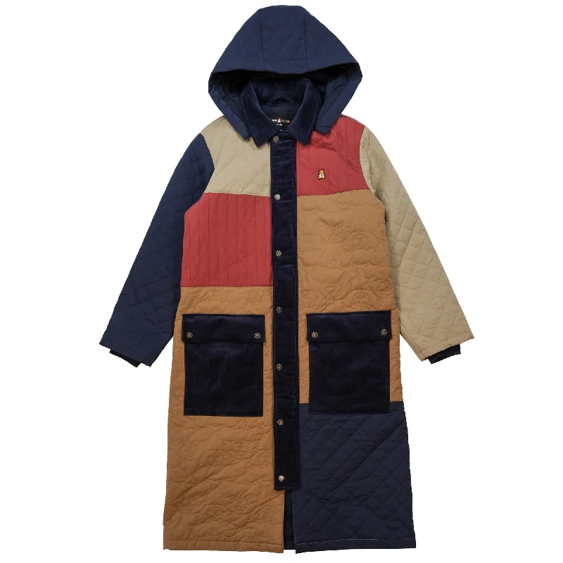 Teddy Paneled First Ever Parka Warm Thick Hooded Parka