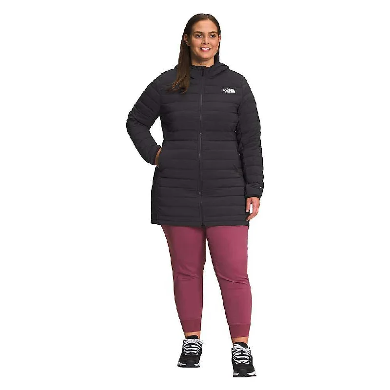 The North Face Women's Plus Belleview Stretch Down Parka Thermal Padded Parka Jacket