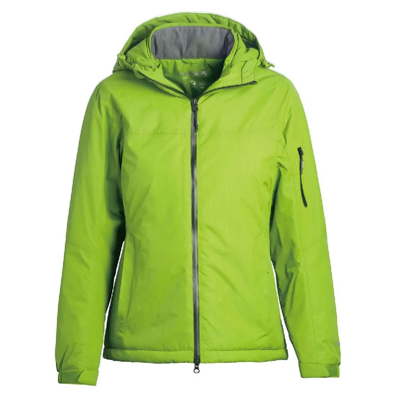 Landway Women's Lime Green Sierra Thermal Shell Parka Waterproof Snowproof Parka Jacket