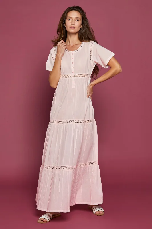 Nightdress Evanthie Pink Tunics Leisure comfortable