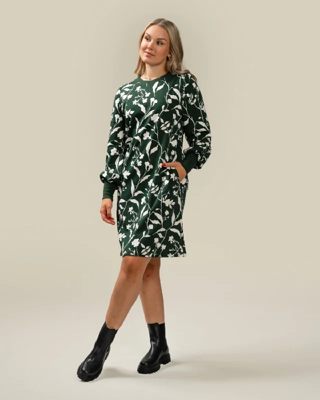 Toive Puff Sleeve Dress Varjot Tunics Cozy soft